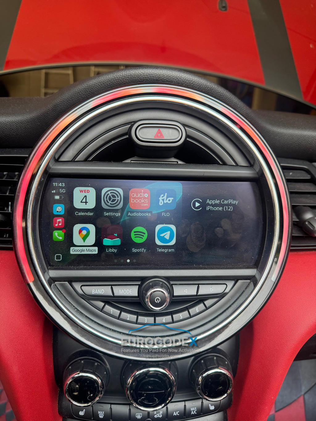 BMW / MINI COOPER Apple CarPlay - Fullscreen - Screen Mirroring (Android Only) - Video In Motion (USB / DVD)