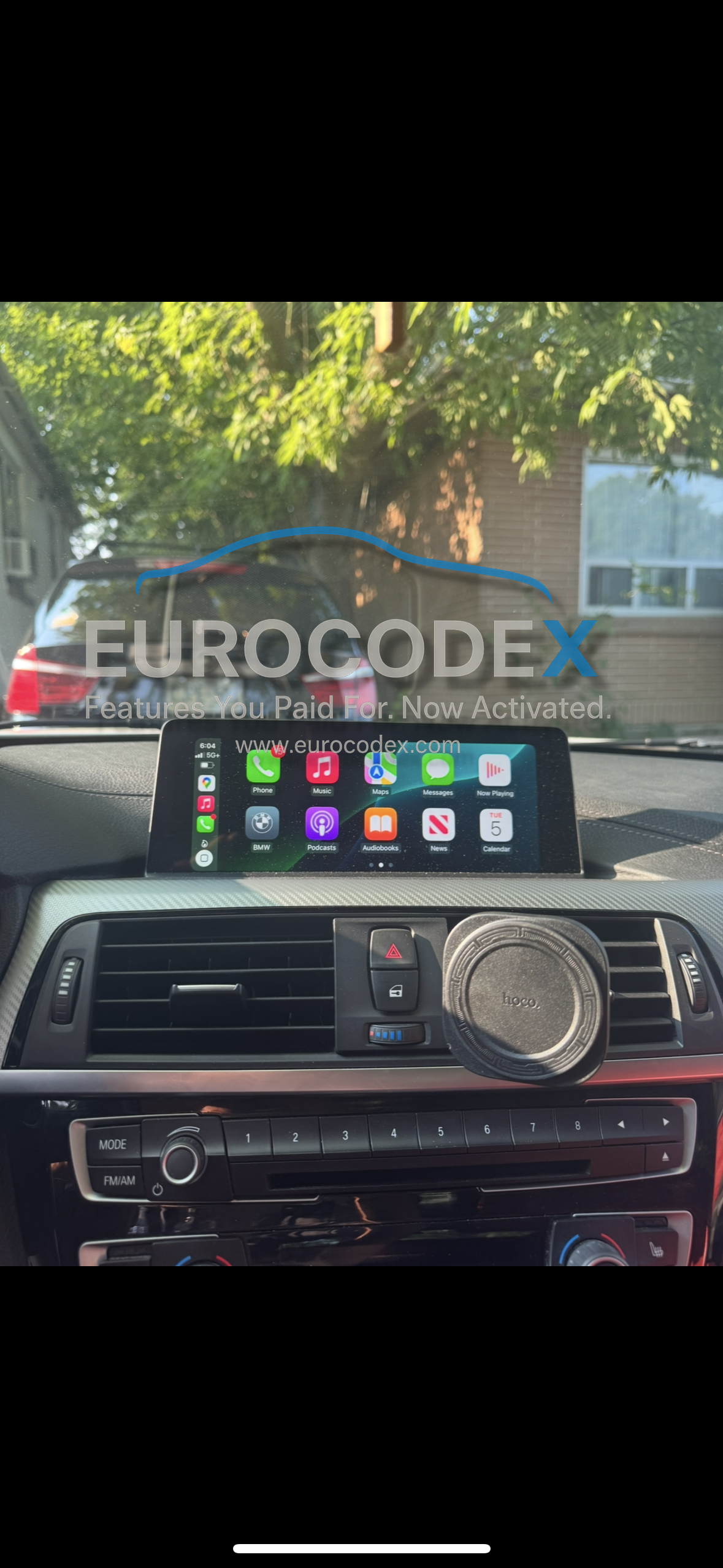 BMW / MINI COOPER Apple CarPlay - Fullscreen - Screen Mirroring (Android Only) - Video In Motion (USB / DVD)