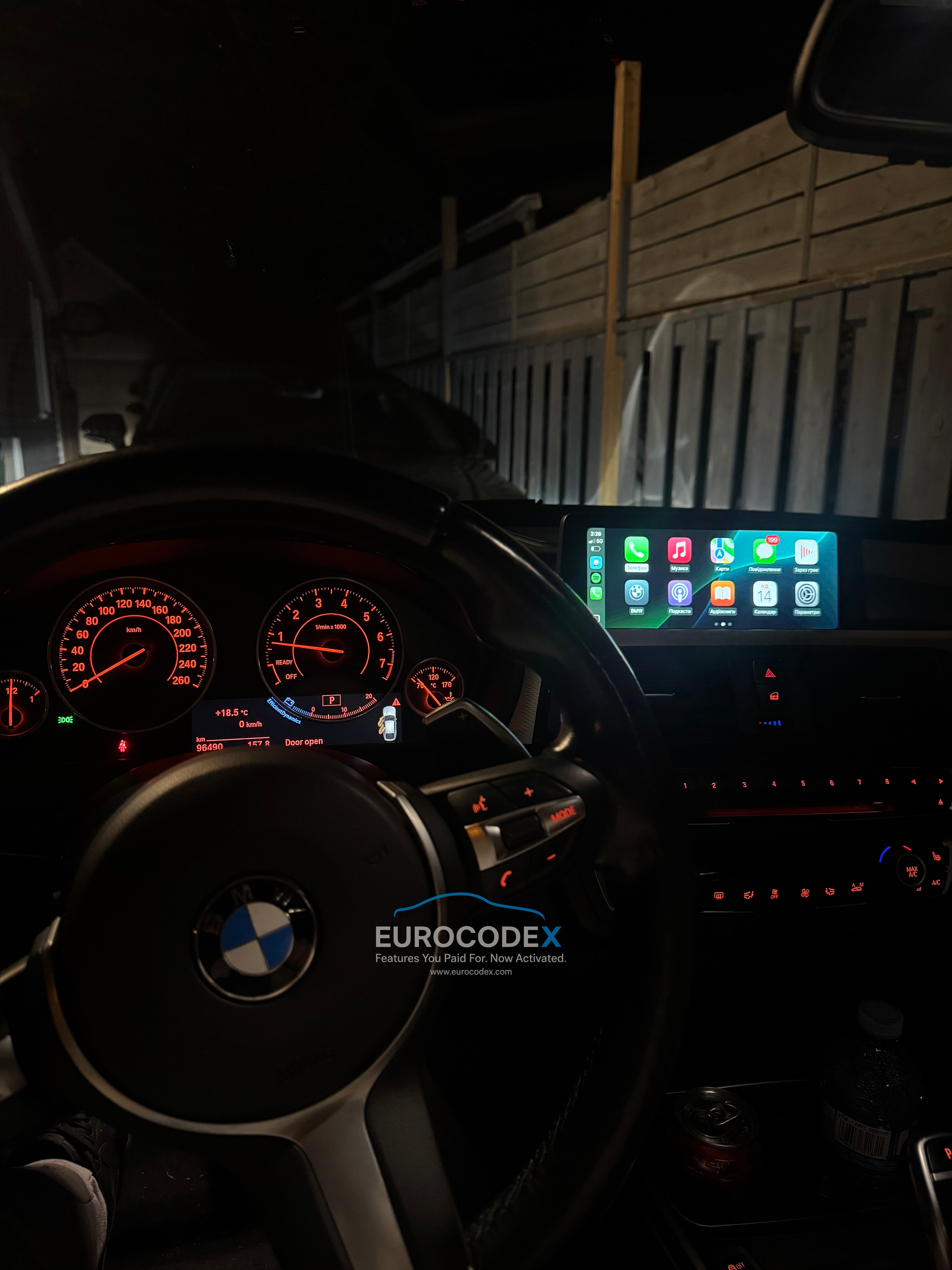 BMW / MINI COOPER Apple CarPlay - Fullscreen - Screen Mirroring (Android Only) - Video In Motion (USB / DVD)