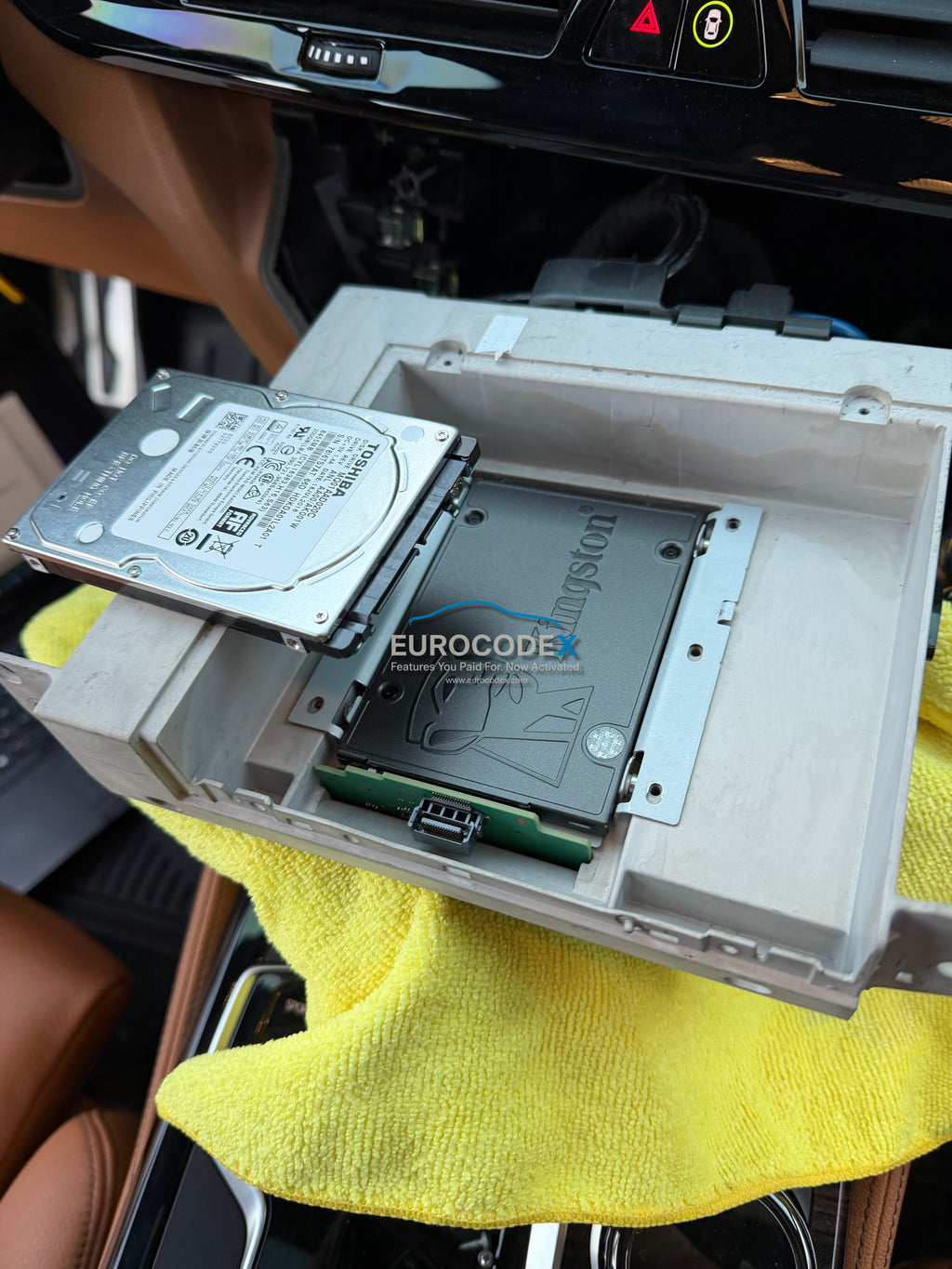 BMW / MINI Head HDD to SSD coding/upgrade/ headunit repair