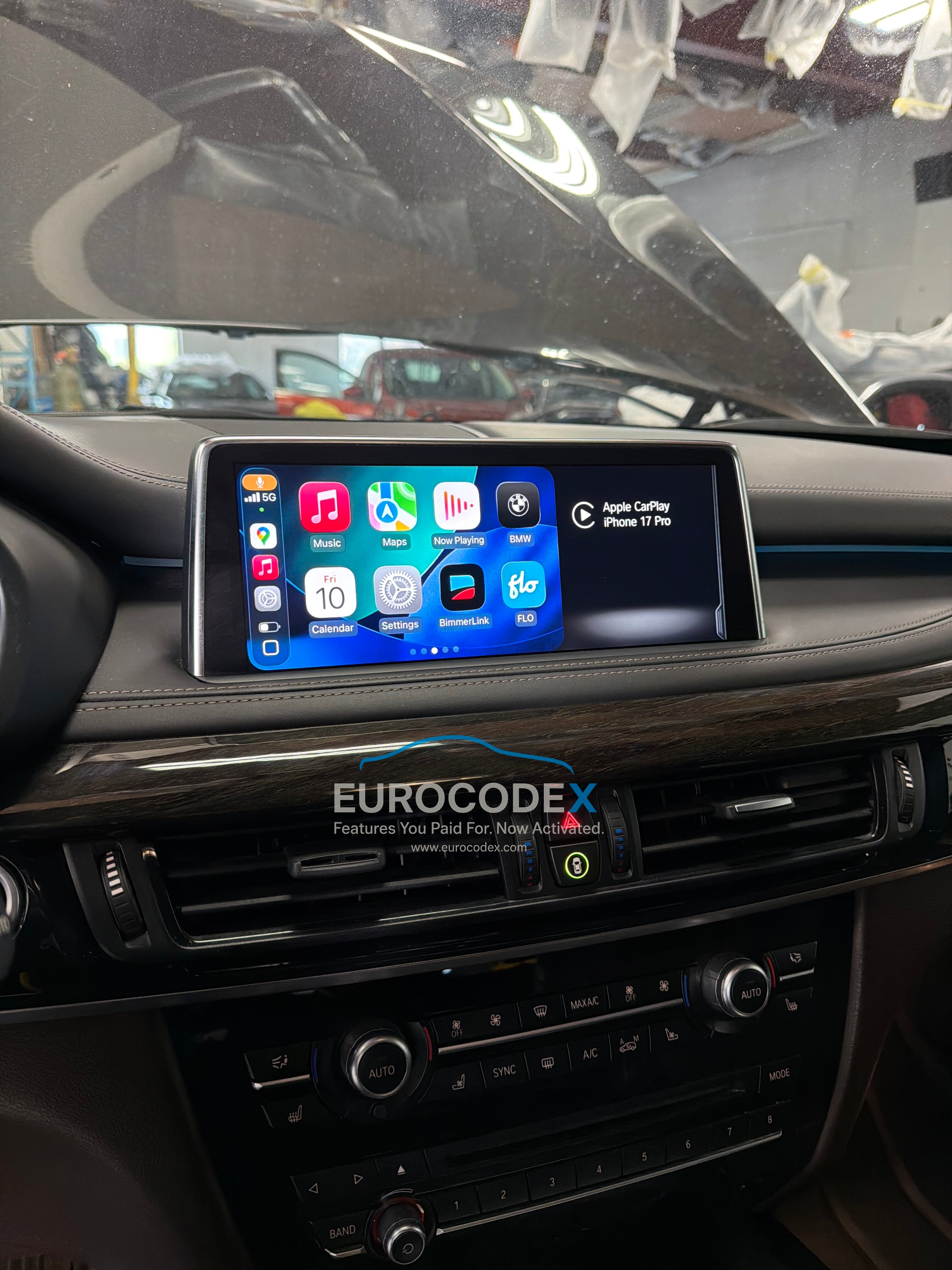 BMW / MINI COOPER Apple CarPlay - Fullscreen - Screen Mirroring (Android Only) - Video In Motion (USB / DVD)