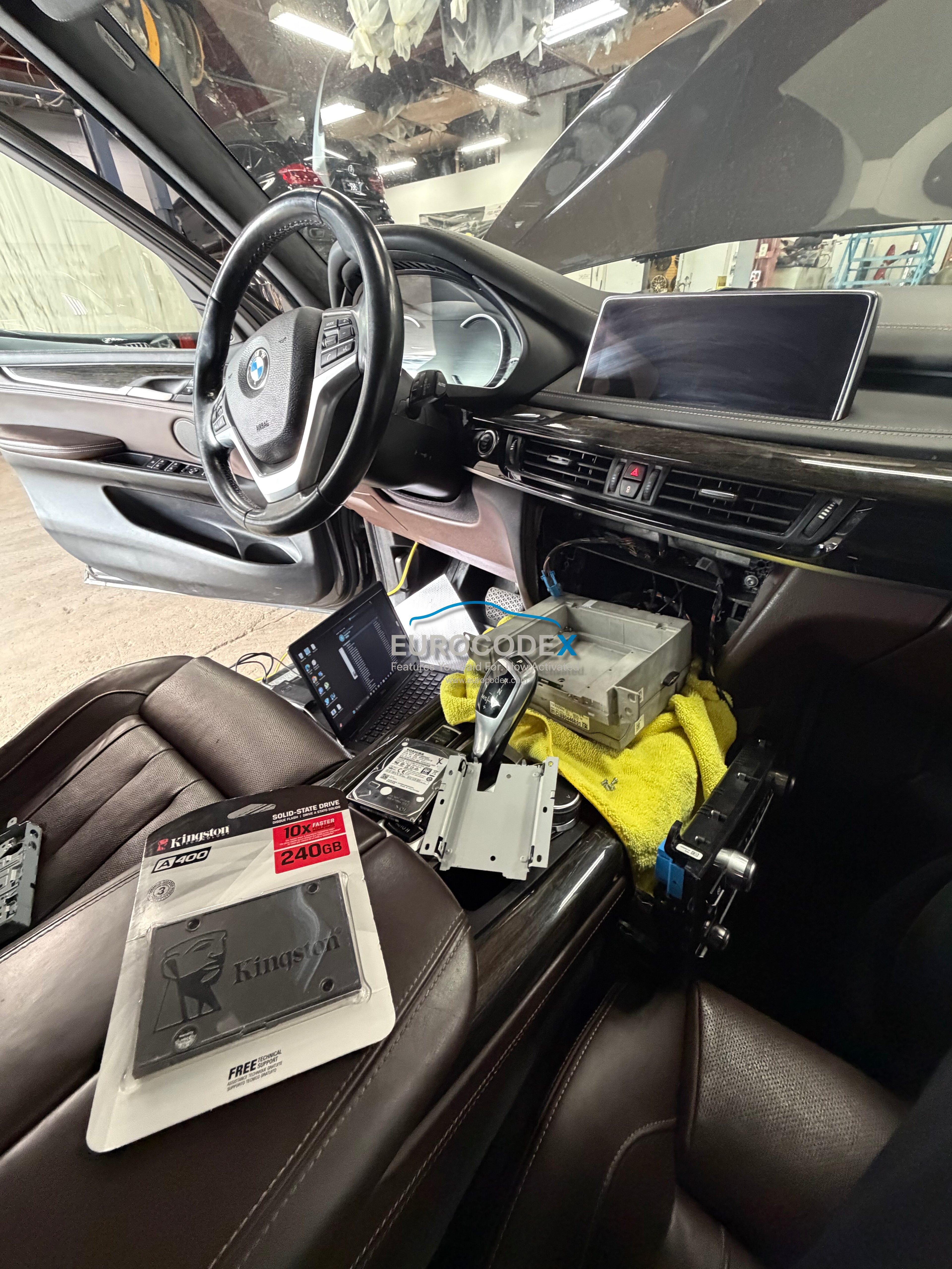 BMW / MINI Head HDD to SSD coding/upgrade/ headunit repair