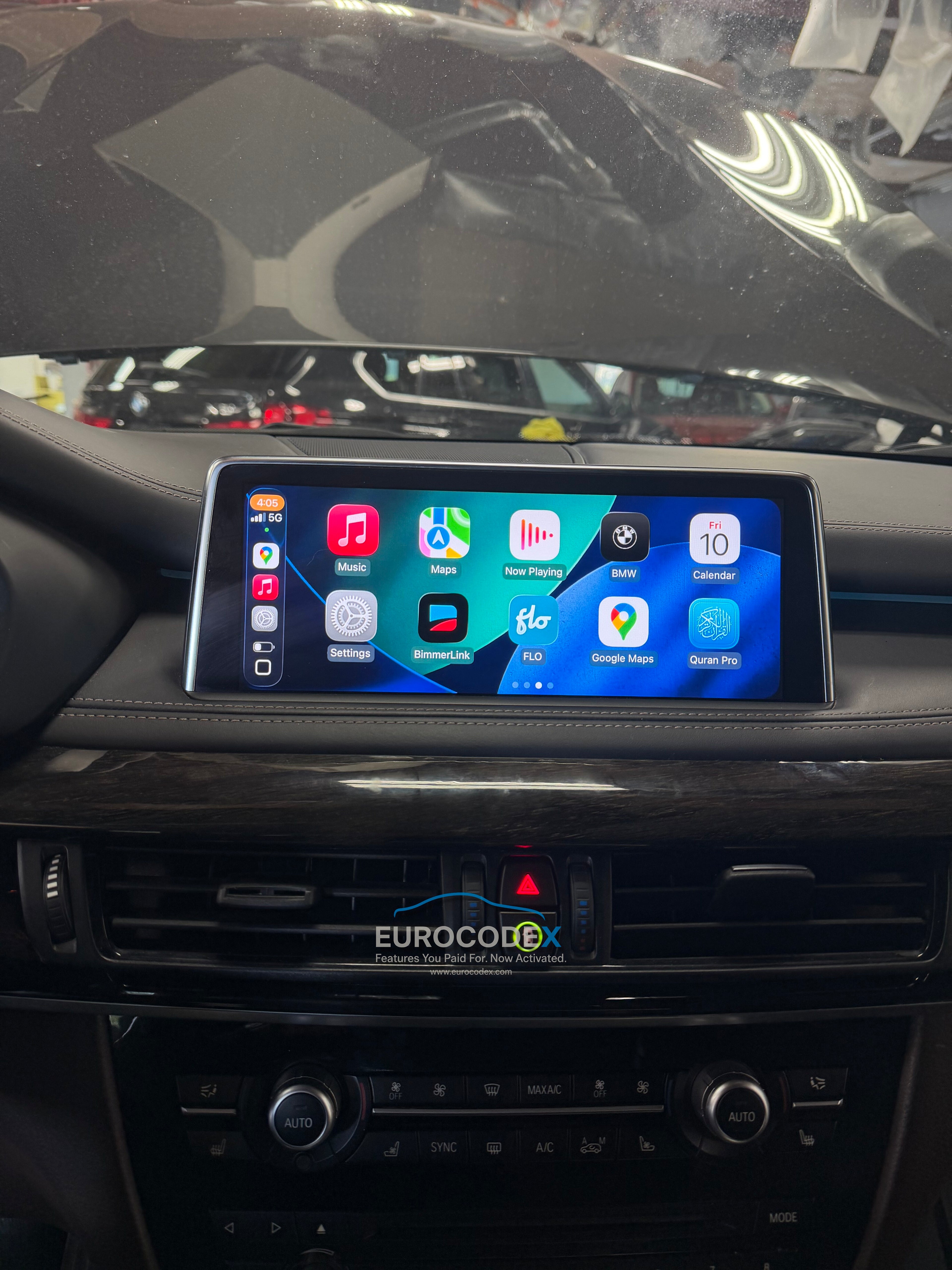 BMW iDrive 5 → iDrive 6 Upgrade + Apple CarPlay Fullscreen + Navigation Update (Bundle)