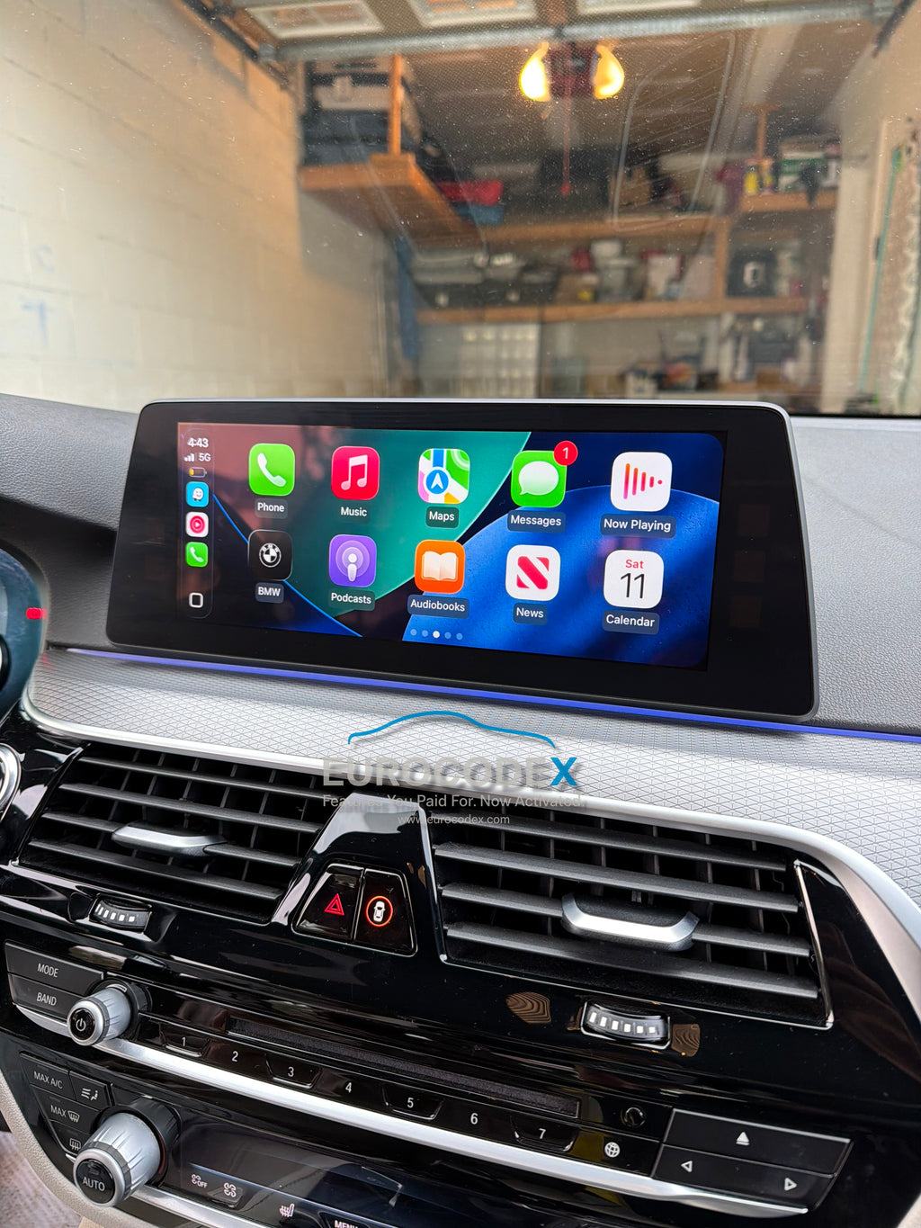 BMW / MINI COOPER Apple CarPlay - Fullscreen - Screen Mirroring (Android Only) - Video In Motion (USB / DVD)