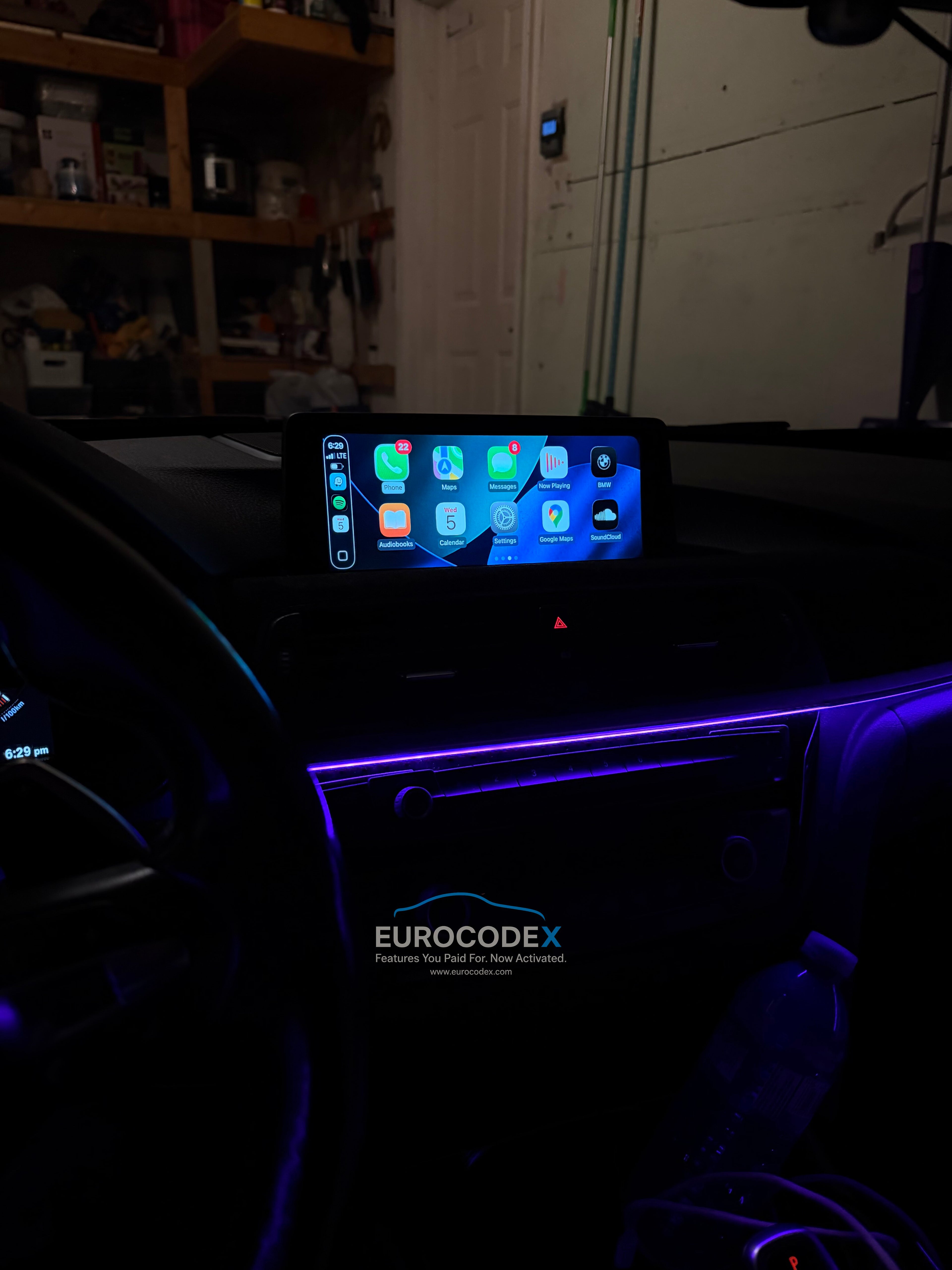 BMW iDrive 5 → iDrive 6 Upgrade + Apple CarPlay Fullscreen + Navigation Update (Bundle)