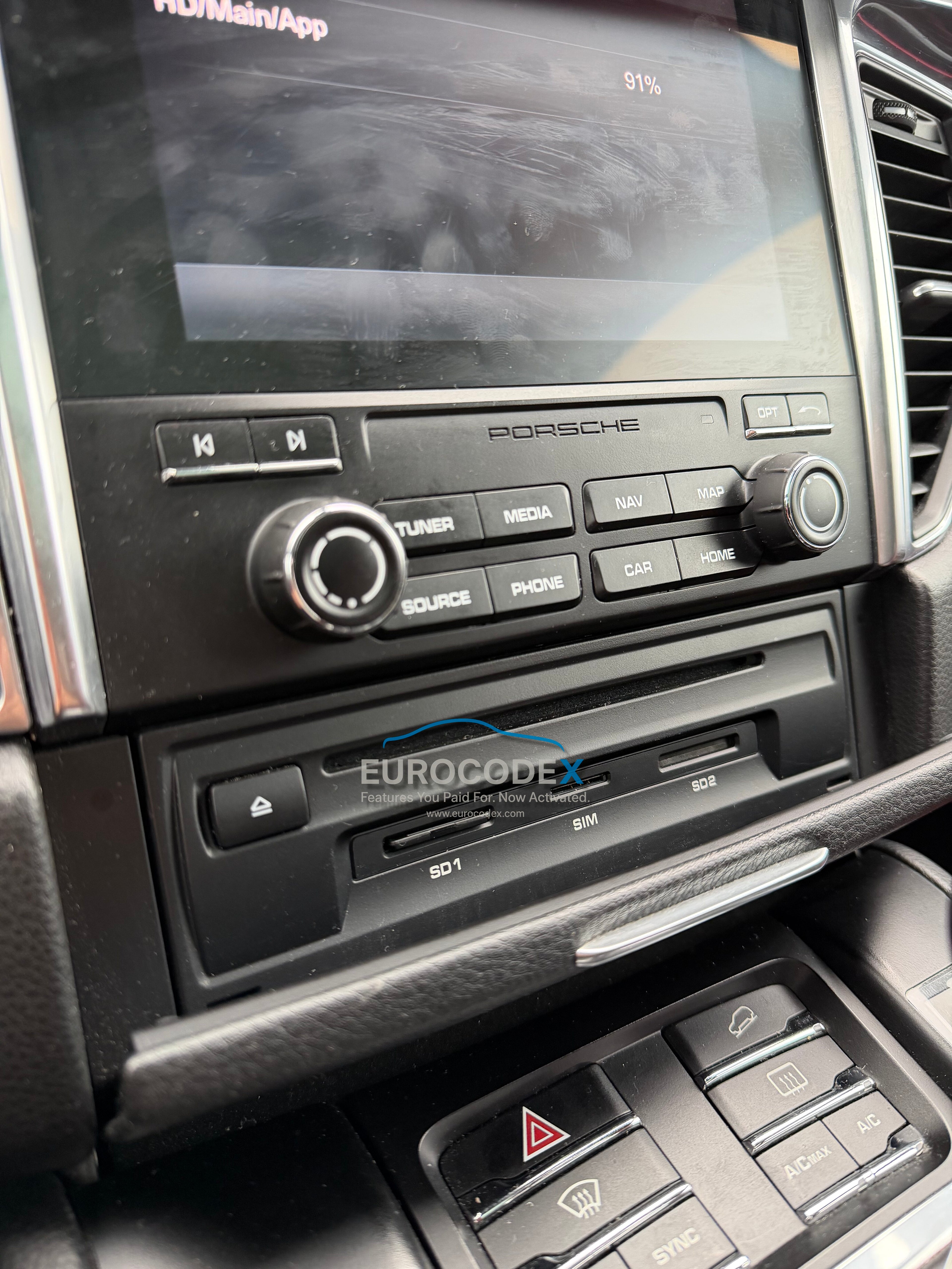 Porsche Apple CarPlay & Android Auto Activation (2017 - 2020)