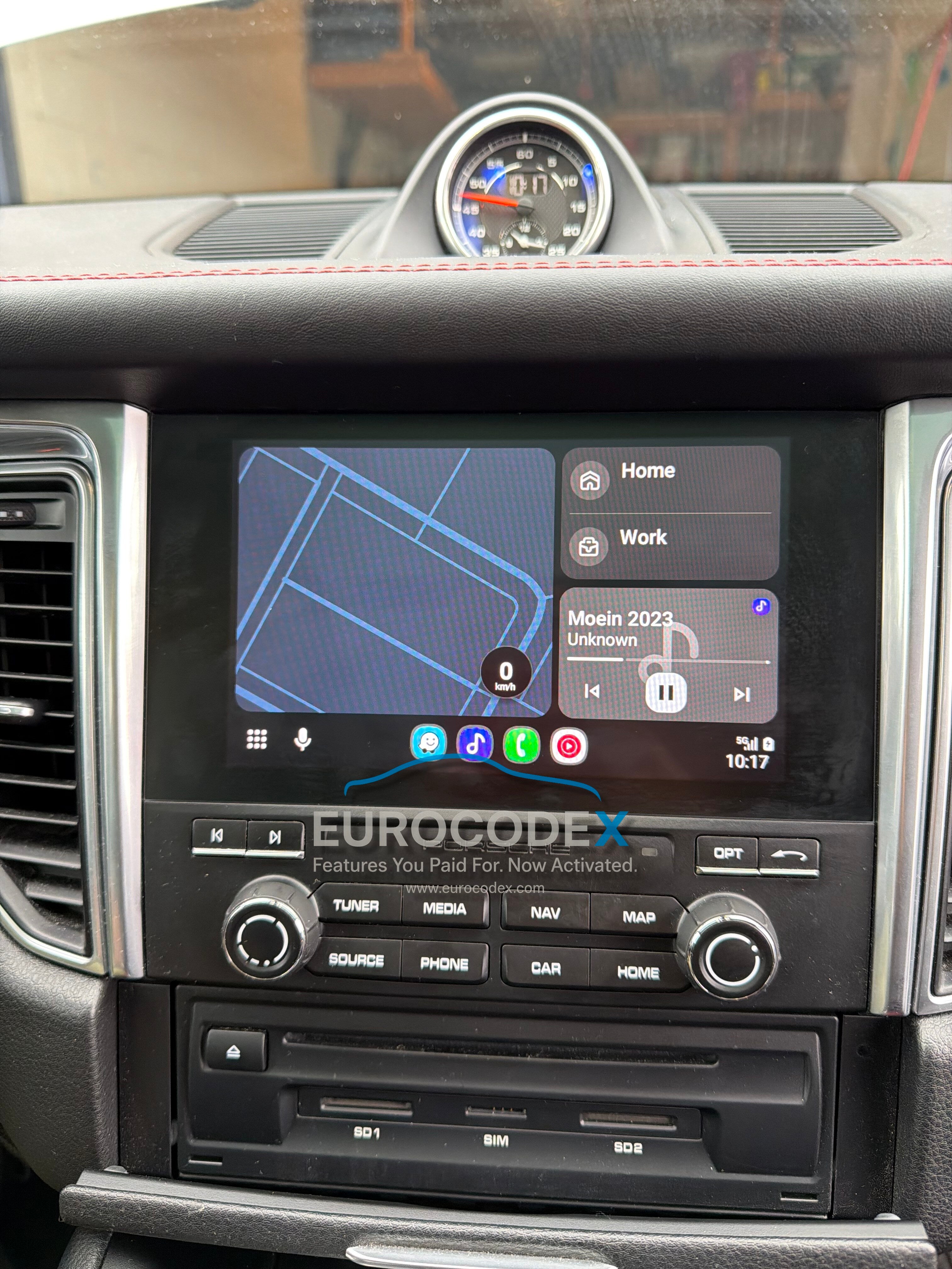 Porsche Apple CarPlay & Android Auto Activation (2017 - 2020)