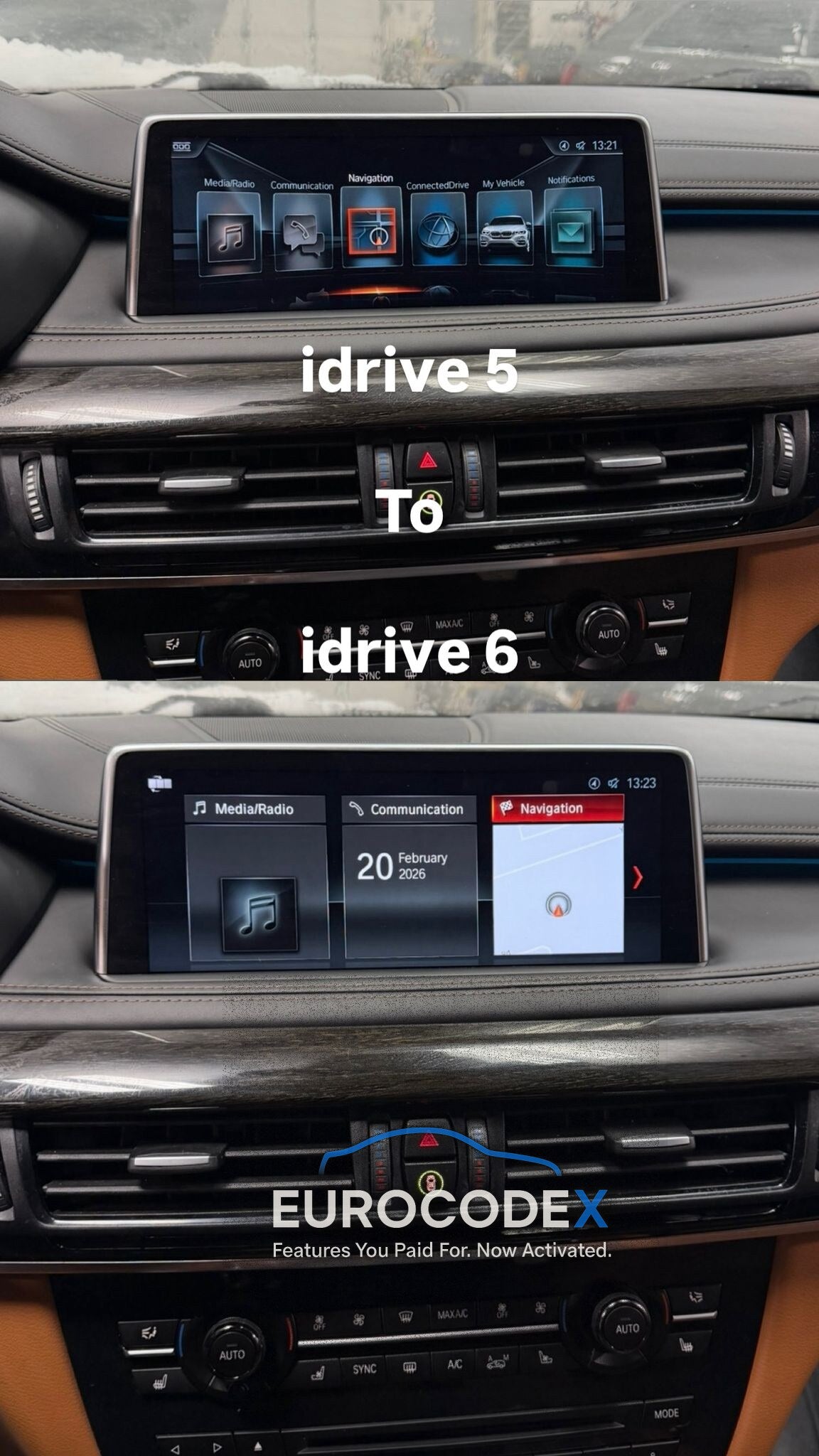 BMW iDrive 5 → iDrive 6 Upgrade